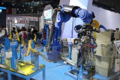 2018年工博會上的安川機器人